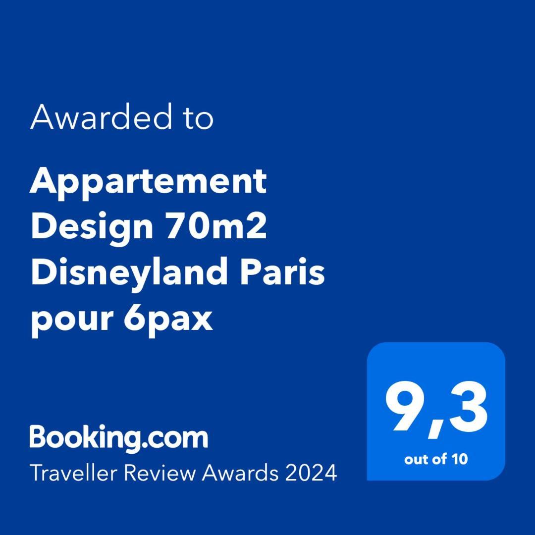 Luxueux Appartement Design 70M2 Disneyland Paris Pour 6Pax Chessy  Eksteriør bilde